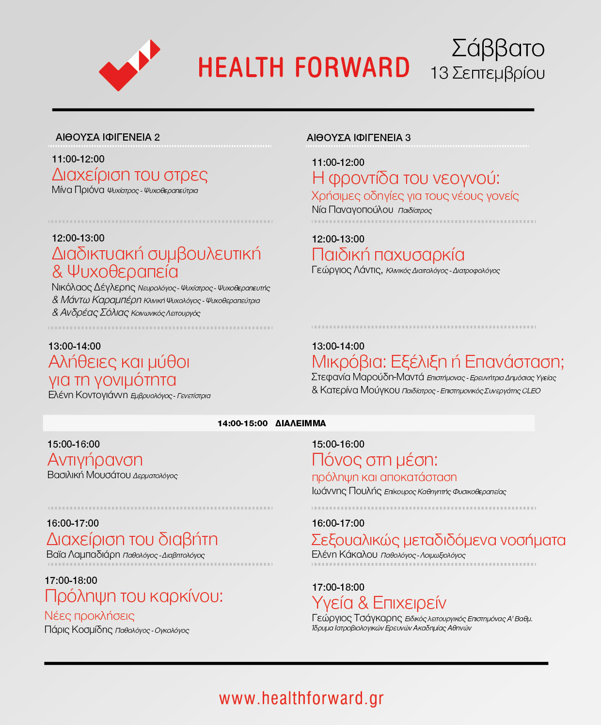 H ομάδα του TEDMED live Athens παρουσιάζει το Health Forward στην Αθήνα