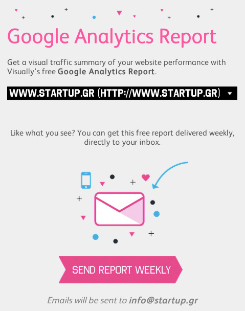 Infographic ΚΑΙ για τα Google Analytics από το Visual.ly