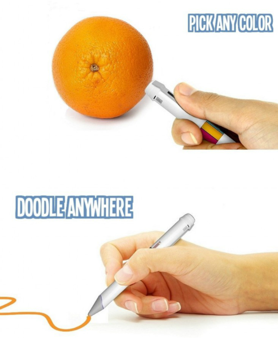 Scribble, έξυπνο στυλό σκανάρει και αποτυπώνει όλα τα χρώματα σε χαρτί ή οθόνη