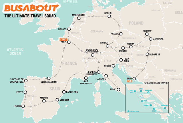 Εταιρεία προσλαμβάνει κόσμο για να ταξιδέψει σε 47 πόλεις της Ευρώπης
