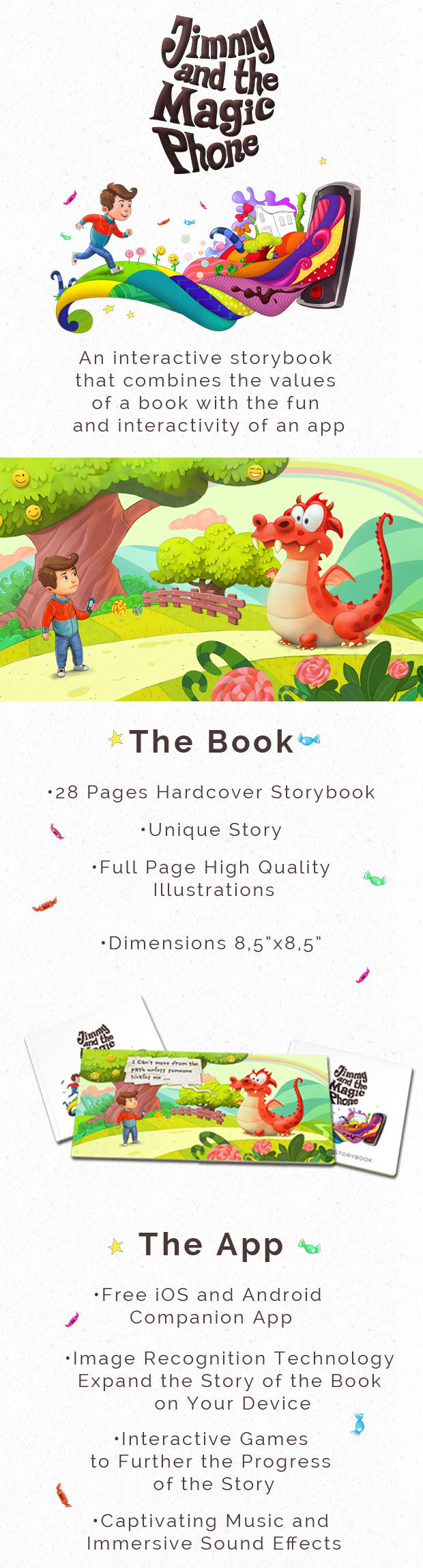 Ένα διαδραστικό παραμύθι που συνδυάζει τις αξίες ενός βιβλίου και την διαδραστικότητα ενός app!