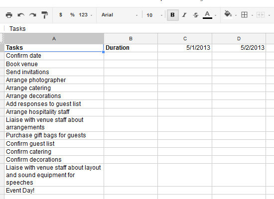 How to Create an Actionable Project Plan Using a Google Spreadsheet