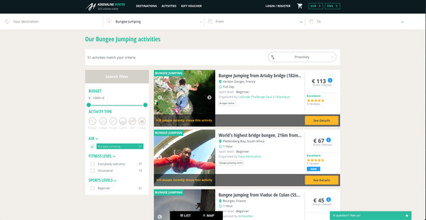 Συνέντευξη στο Startup.gr με τη Maud Mathe και τον Philippe Bichet, founders της πρώτης πλατφόρμας για outdoor activities στον κόσμο adrenaline-hunter.com