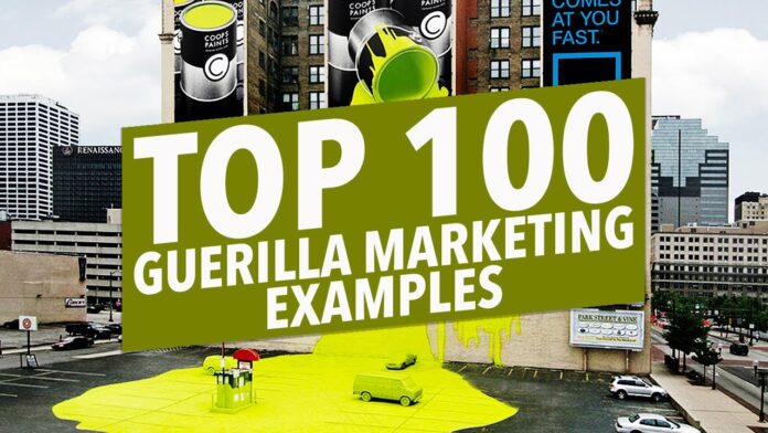 Guerilla Marketing |100 από τις καλύτερες καμπάνιες