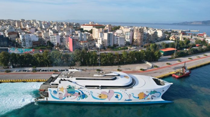 Το νέο εντυπωσιακό ταχύπλοο της SEAJETS κατέφτασε στο λιμάνι του Πειραιά! SEAJETS