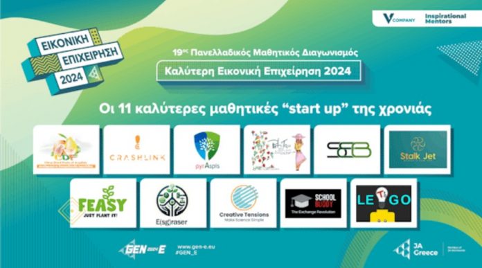 JA Greece: Αυτές είναι οι 11 καλύτερες μαθητικές «start-up» της χρονιάς